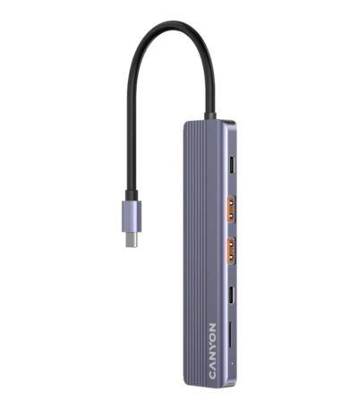 CANYON hub DS-17 6in1 4k USB-C Grey