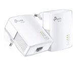 TP-Link AV1000 Powerline Starter Kit Broadcom 1 Gigabit Port 1000Mbps Powerline HomePlug AV New PLC