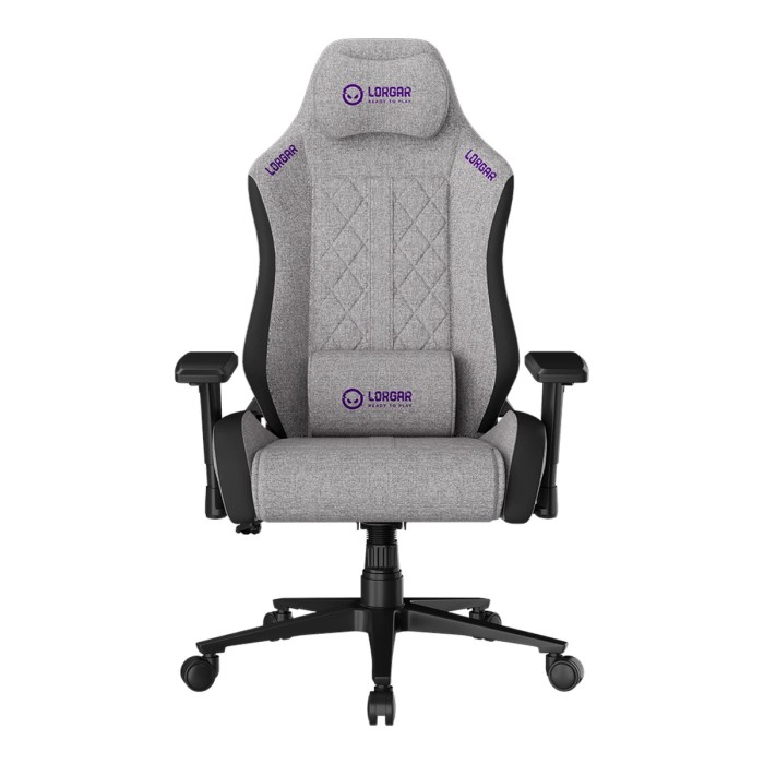 LORGAR CHA41 Ergonomic Gaming Chair Advanced premium anti-stain fabric Grey