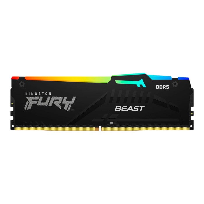 Kingston 32GB 6000MHz DDR5 RGBFury Beast 1x32GB CL30XMP EXPO 2RX8 288-pin 16Gbit