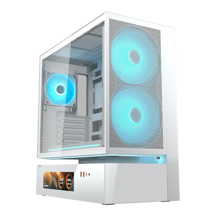 COUGAR CFV235 Mesh Vision PC Case Mid Tower White