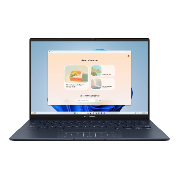 Laptop ASUS Zenbook 14 UX3405CA-ST1131 14"3K OLED 120Hz U5-225H 14C/14T 16GB DDR5 s1TB BACKLIT 2Y