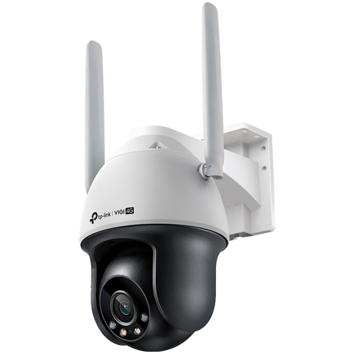 TP-Link VIGI C540-4G 4MP 4G LTE Full-Color Wi-Fi Pan/Tilt Outdoor Network Camera 4G Cat4 150/50