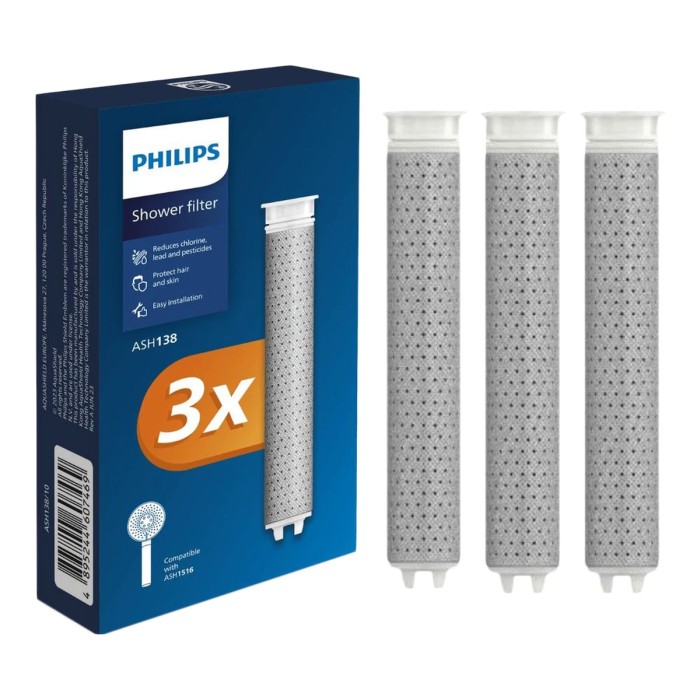 Filter uložak za tuš PHILIPS ASH138/10 3 filtera u pakovanju