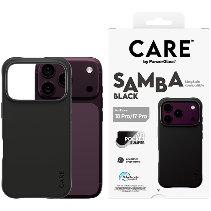 Samba Case Black w. MagSafe iPhone 18 Pro
